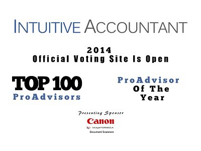 It's Time To Vote For Intuitive Accountant's ProAdvisor of the Year